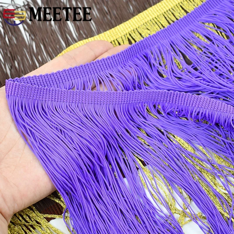 1-5Meters 20cm Tassel Fringe For Sewing Dresses Decoration Ribbon Curtains Lace Trim Band Clothes Fringes Fabric DIY Accessories