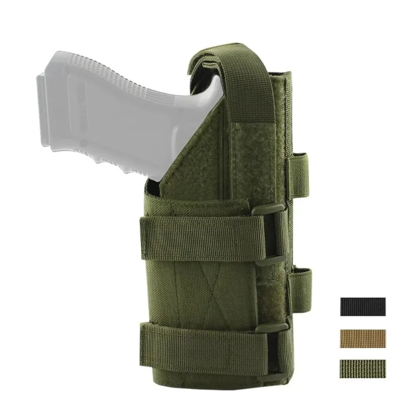 Gun Holster Molle Modular Belt Pistol Holster for Right Handed Shooters Pull Out The Gun Holster Quickly Hunting M9 1911 G17 19