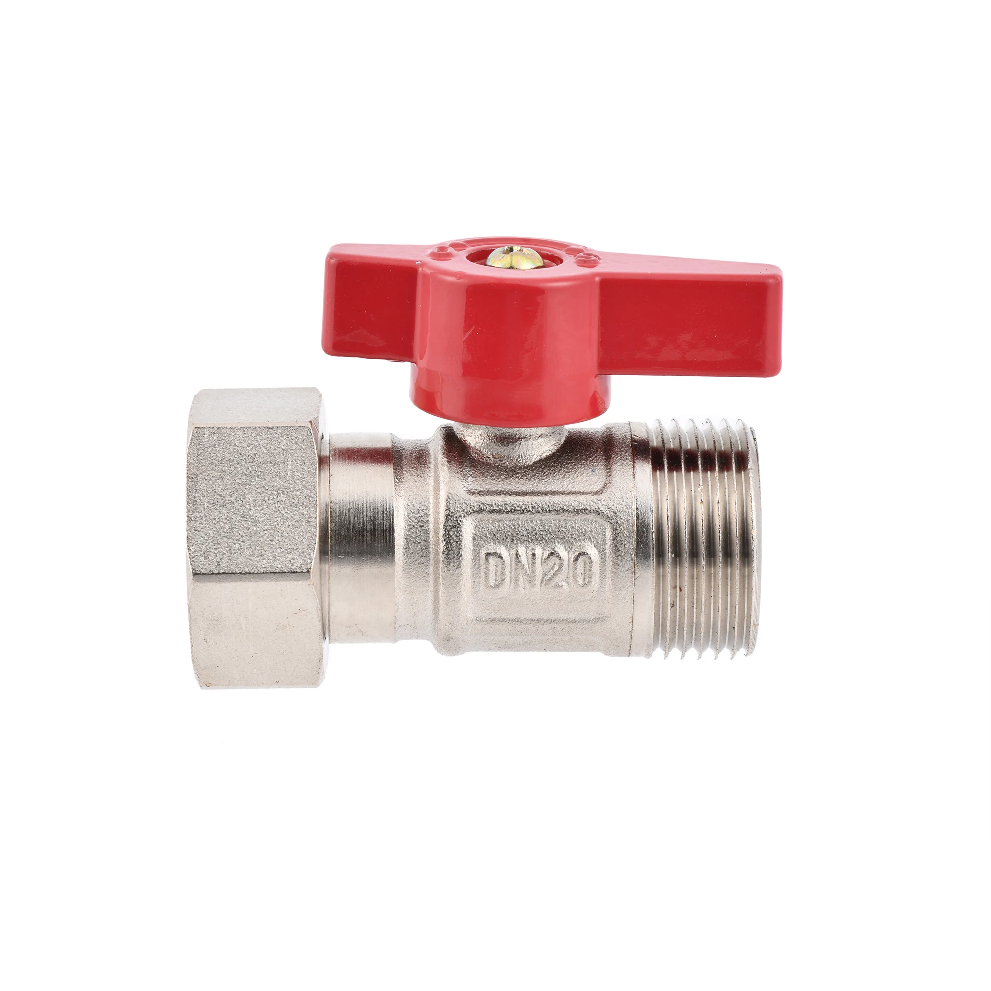 

Brass Thread Connector G1/2" 3/4" Male Female Valve Copper Pipe Repair Adapter Metal Water Pipe Fittings