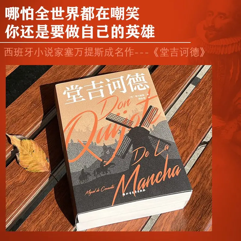 Don Quixote Reading Book All 2 Books Chinese Illustrated Edition World Classic Literature Complete Translation Without Deletions