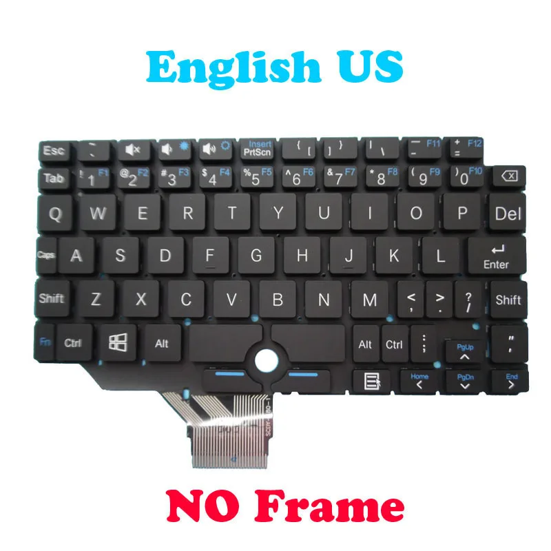 

Mini Laptop Original UMPC US Keyboard For GPD Pocket 1 SCDY-180-1 Empty pointer English US New For GPD UMPC T1 T2 Mini