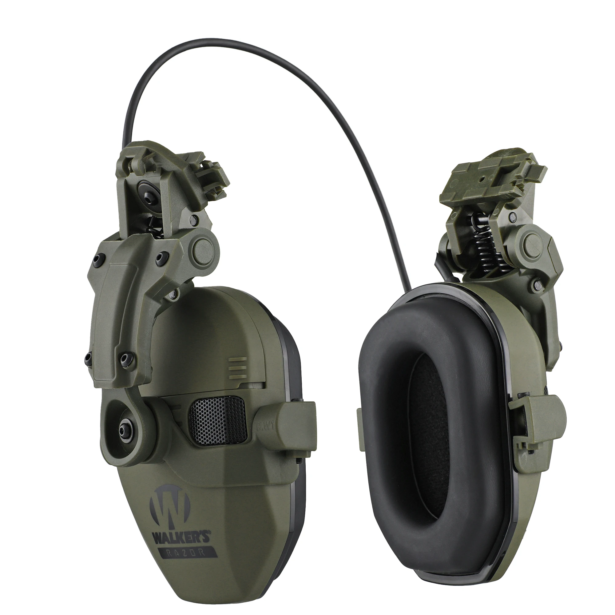 Alta Qualidade Tactical Hunting Shooting Headsets, Capacete ao ar livre Ouvido, Airsoft Paintball Headset, CS Wargame Headphone