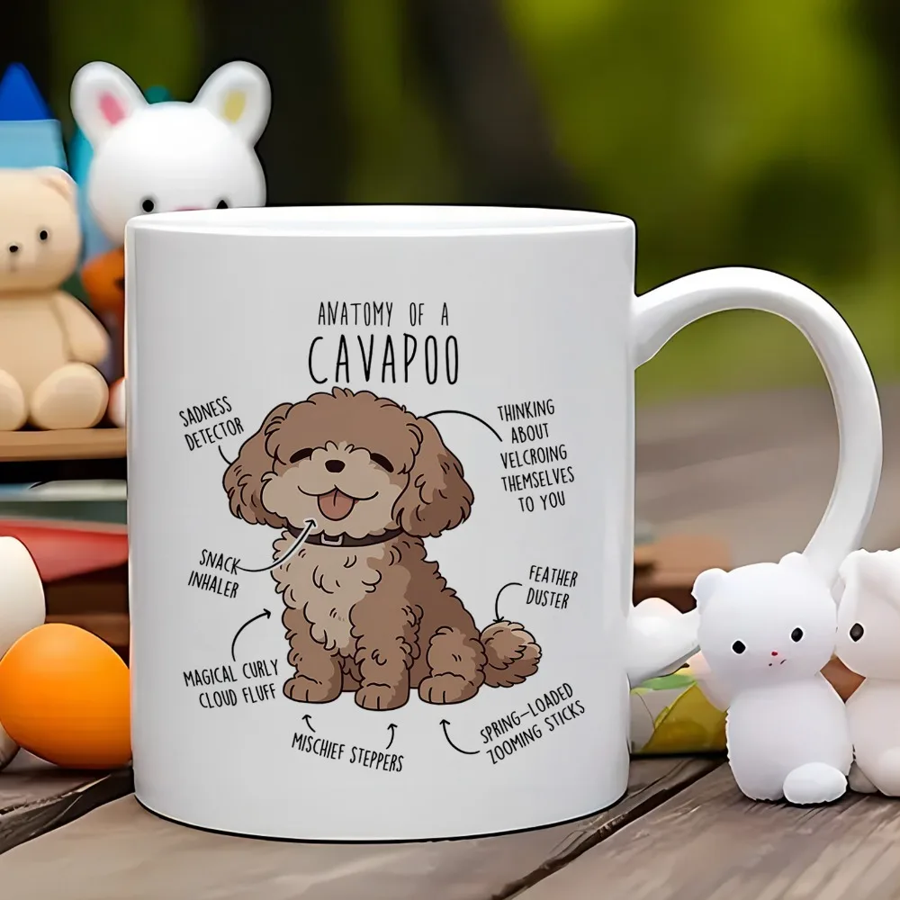 Análisis de tazas de cerámica Cavapoo Design, regalo perfecto para amantes de los perros y entusiastas del café, serie única