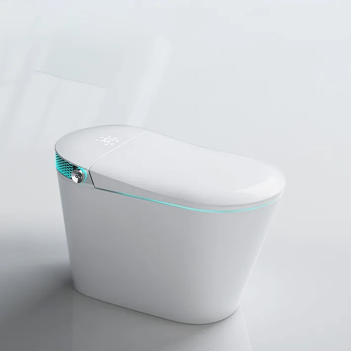 

ZC1 2025 New Electric One Piece Wc Automatic Sensor Flushing Hidden Water Tank Intelligent Smart Toilet