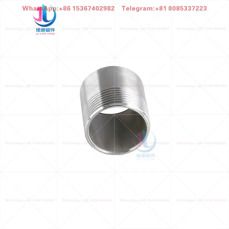20  pcs 201/304 stainless steel external thread threaded water pipe welding joint, 1 inch 4 in 6 in 1.5 inch DN25