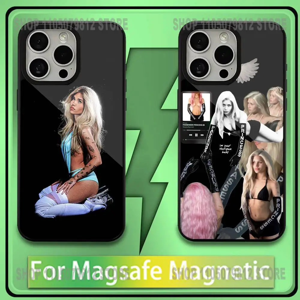 

Hot Sale Nessa Barrett Aftercare Tour 2025 Phone Case For iPhone 17,16,15,14,13,12,11,Plus,Pro,Max,Mini Magnetic Wireless Charge