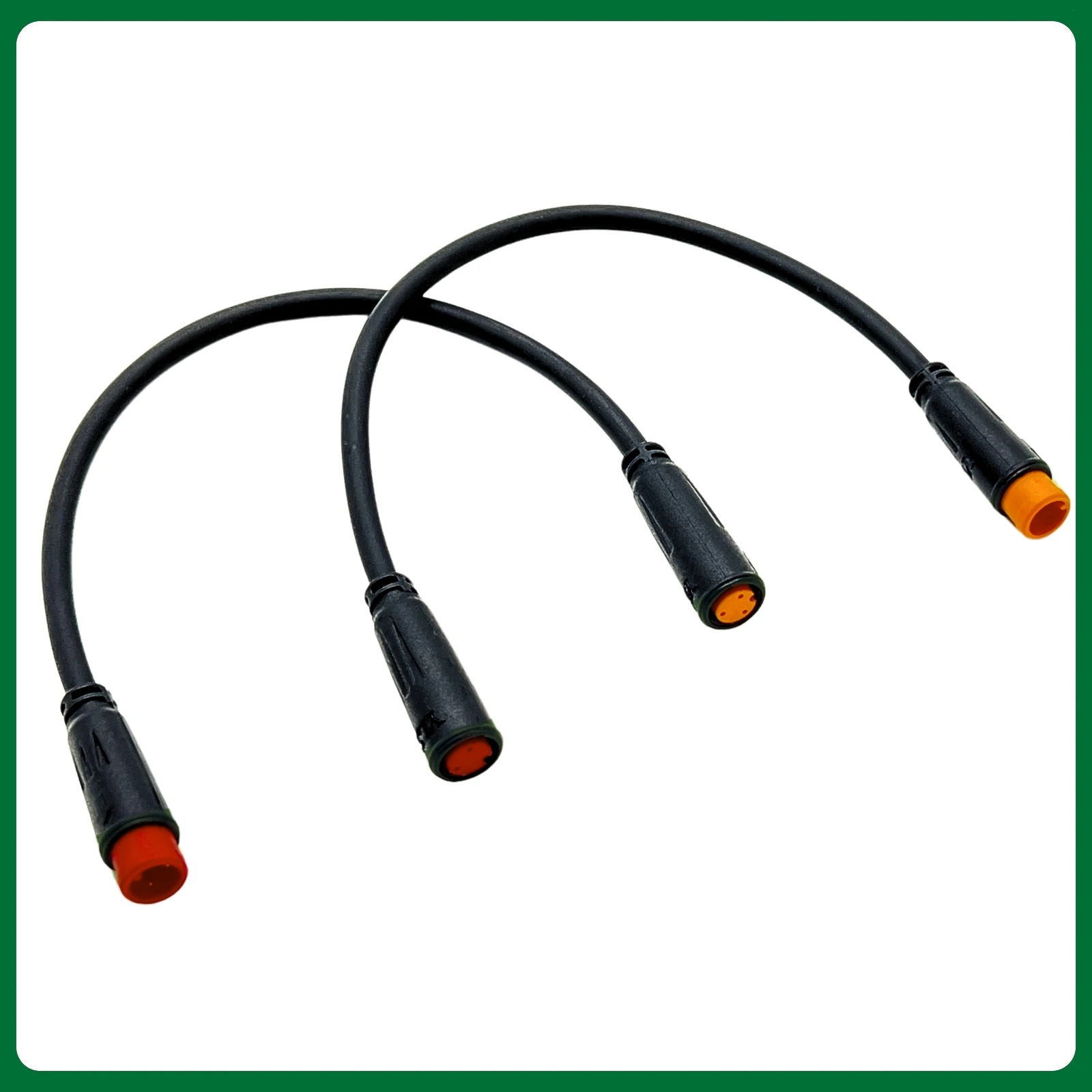 Картина 7: Тормозной трос M8 2PIN-3PIN EBIKE, обновление гидравлических электронных тормозов для электрического велосипеда с адаптером-переходником «мама-папа», красно-желтый