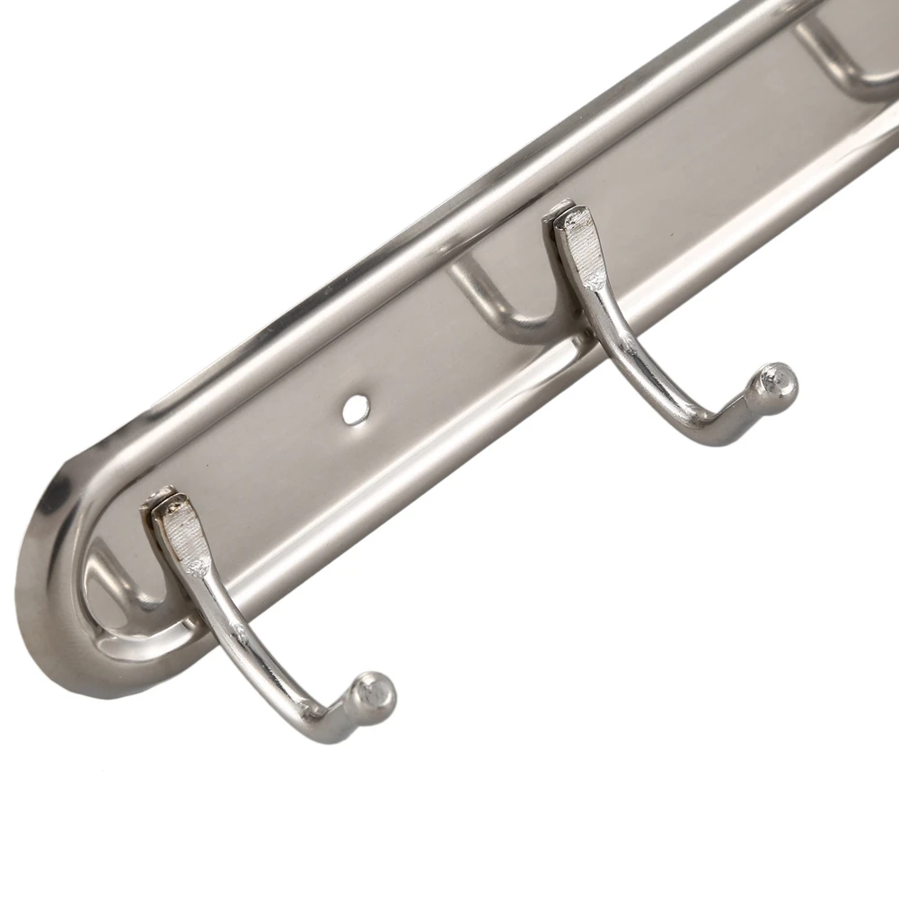 

2025 Trend1 Pcs Metal Wall Mounted 6 Hooks Towel Rack 15 Inch & 1 Pcs Stainless Steel Manual Lemon Juicer Silicone Handle