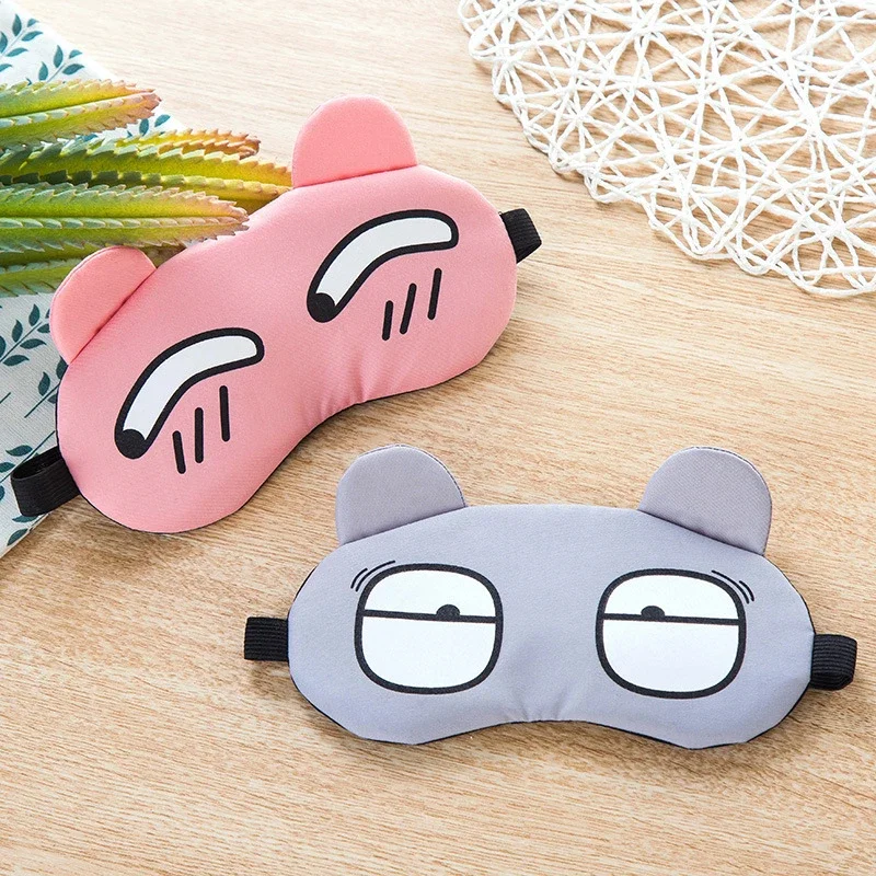 2234 sleep, sleep and breathable eye-mask for male and female cartoon