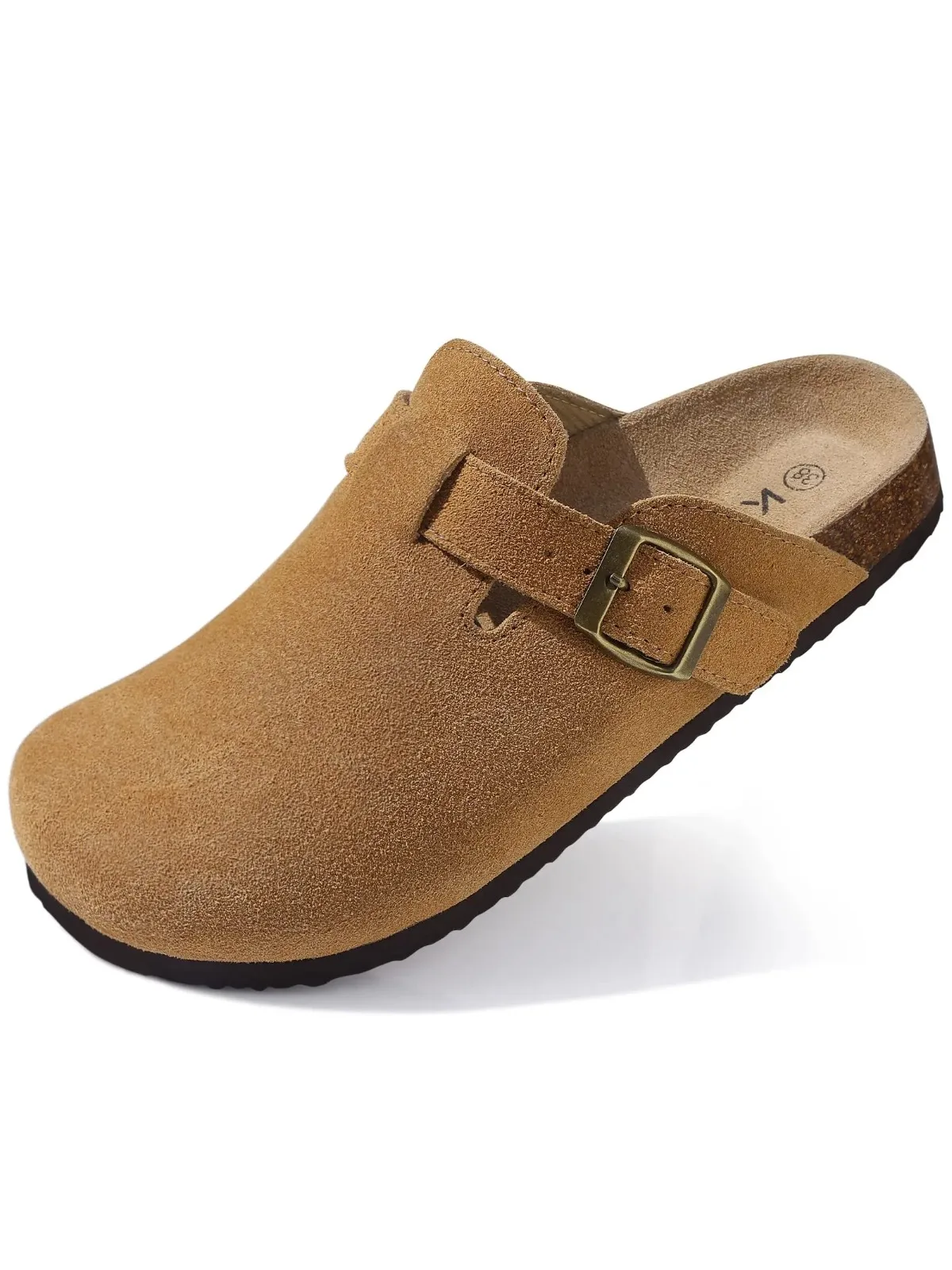 Pantoufles pour hommes mode rétro sabots en liège hommes Mules chaussure avec Support de voûte plantaire unisexe chaussures de plage classiques