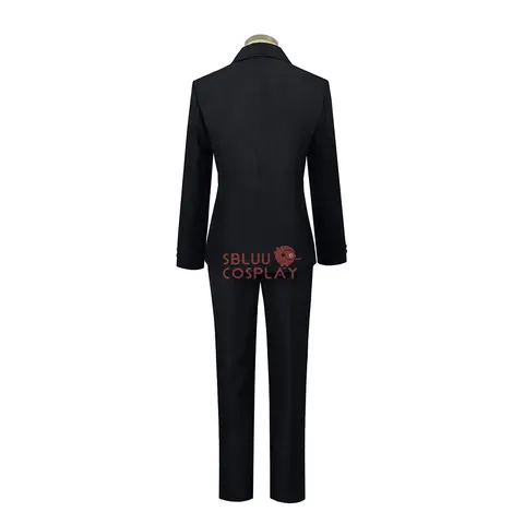 SBluuCosplay Hayakawa Aki Cosplay Anime Denji Kostym DK Svart Kostym Uniform Halloween Julklapp 10 best sales Aki cosplay motorsågsman - №1