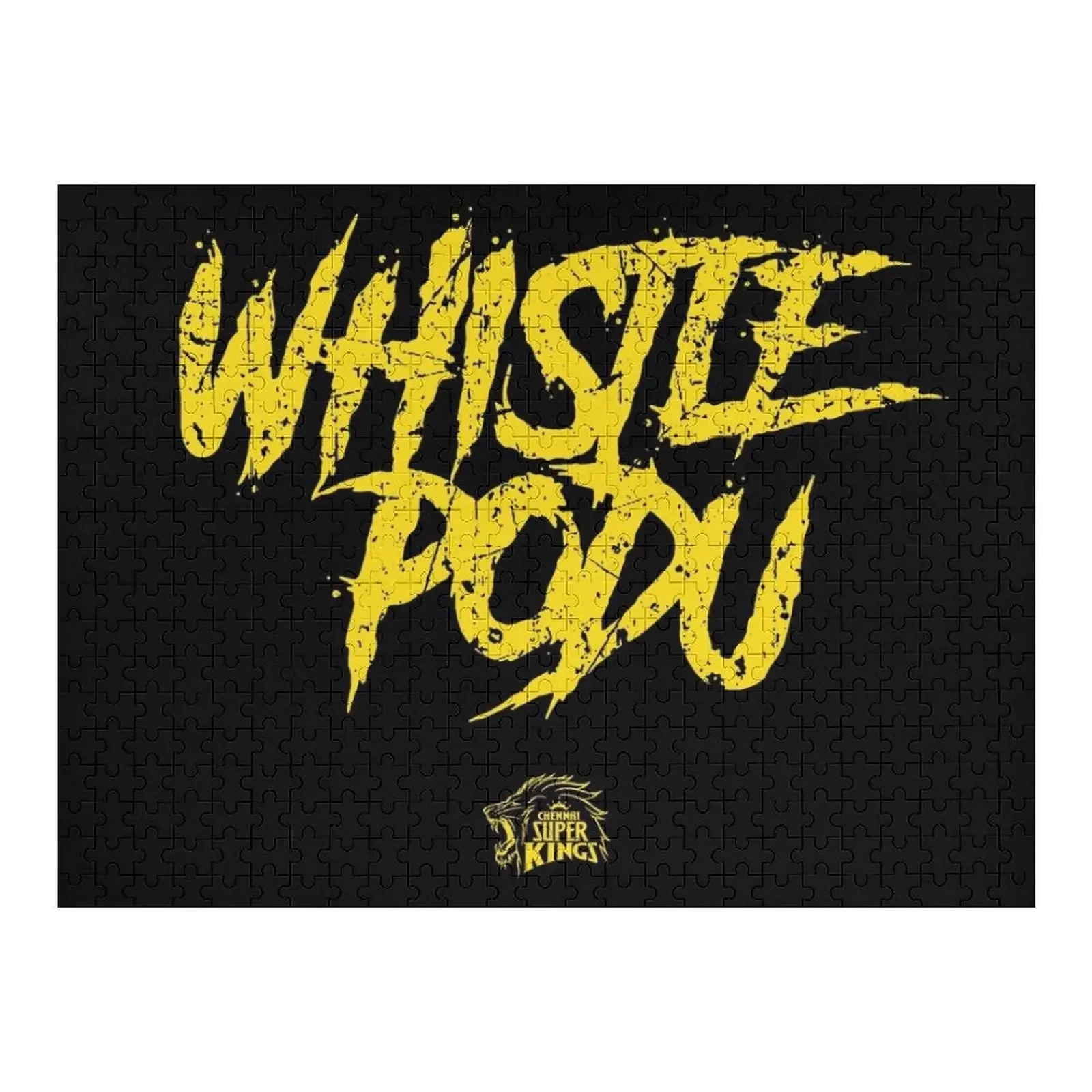 

Chennai Super Kings Jigsaw Puzzle Christmas Gifts For Children Name Wooden Toy Puzzle