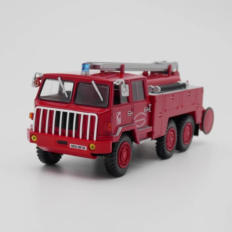

IXO Diecast 1:43 Scale Berliet FF 6X6 French Fire Engine Alloy Truck Model Adult Classic Collection Souvenir Static Display Gift
