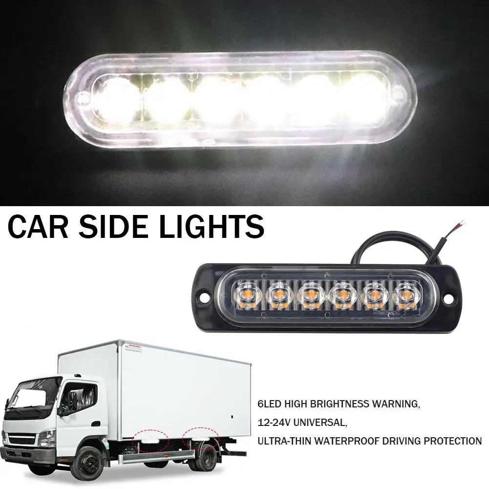 

6LED Car LED Work Light DC 12-24V 18W Red Car Truck Light Fog Car Light Working Lamp Urgent Accessories Safety Always Brigh H0U9