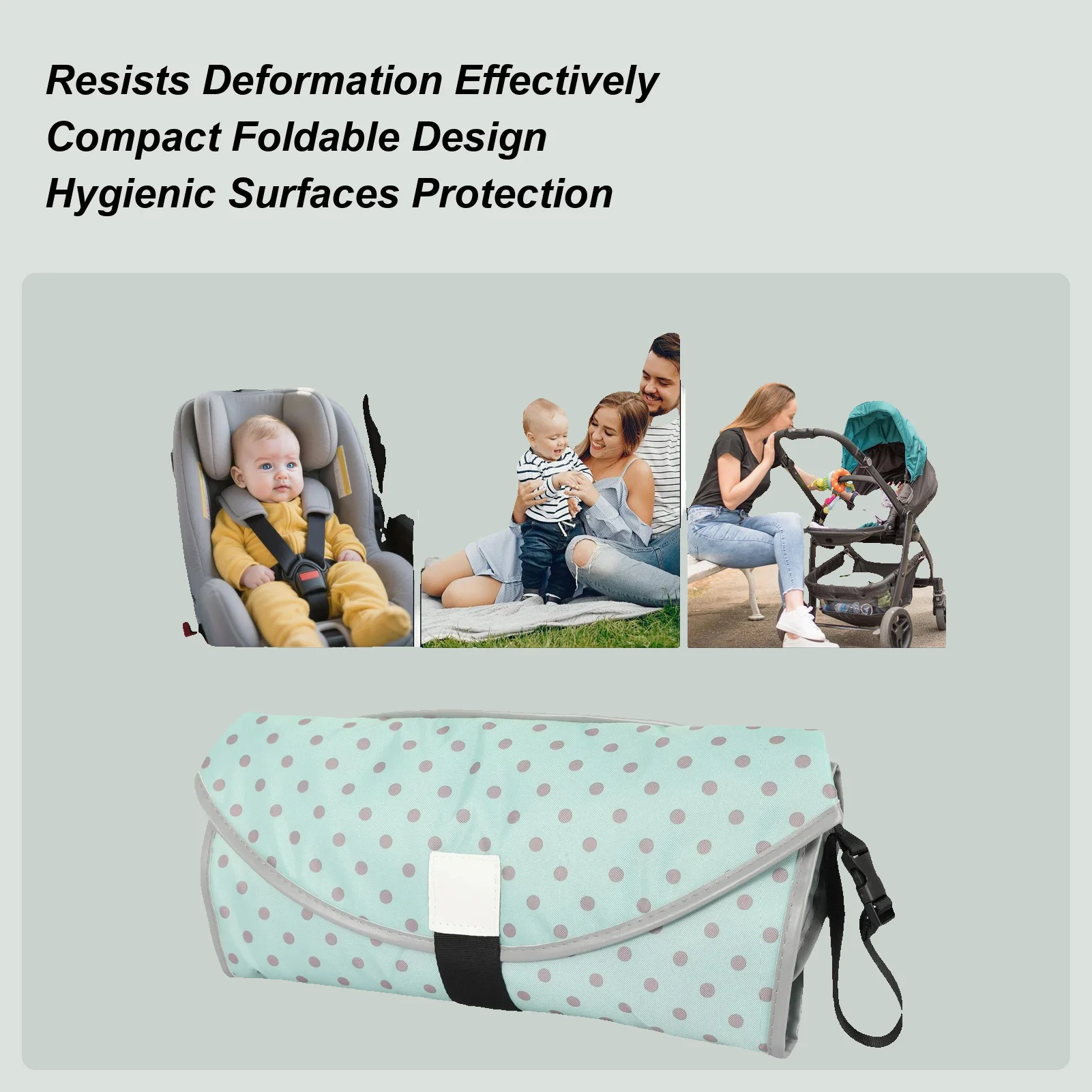 

Водонепроницаемый детский коврик для пеленания, дорожный складной моющийся коврик для мочи для новорожденных, колыбели для кроватки, подгузники, аксессуары для младенцев