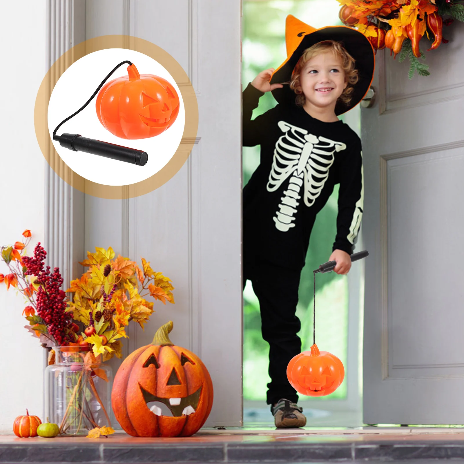 

Halloween Pumpkin Light Hollow Lantern for Home Shop Bar Decor Reliable Festive Party Decoration Halloween Light