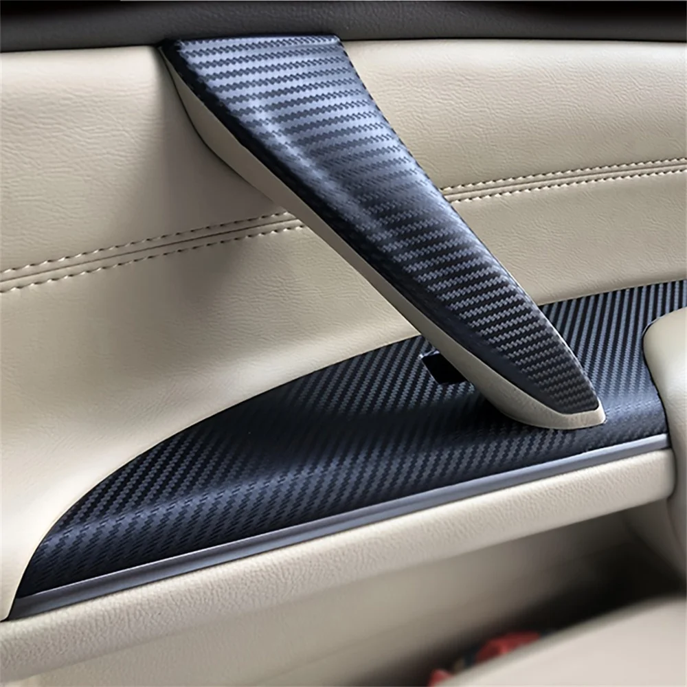 For Nissan Teana J32 2008 2013 Interior Central Control Panel Door Handle Carbon Fiber Stickers Decals Car styling Accessorie