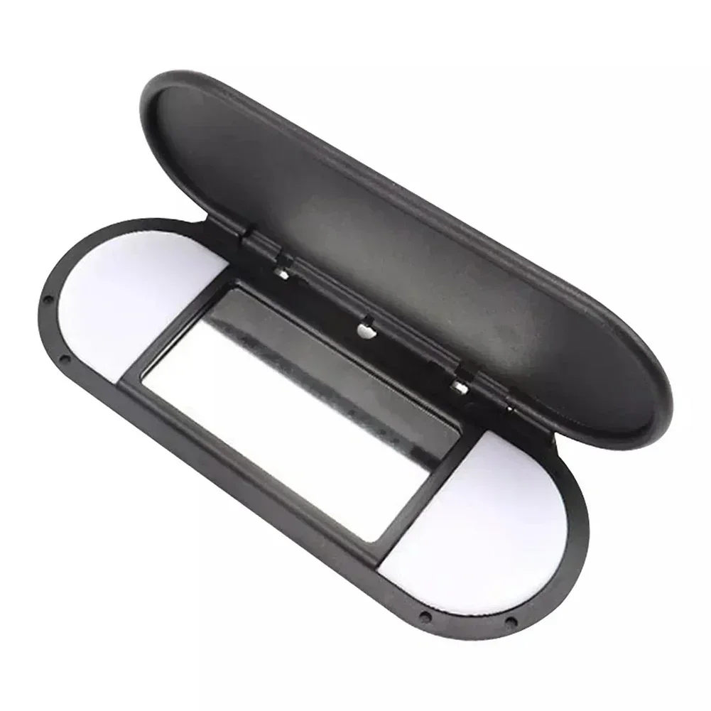 Black Sun Visor Vanity Mirror Cover for Mini For Cooper F55 F56 F60 Enhanced Protection OEM Number 51167366950