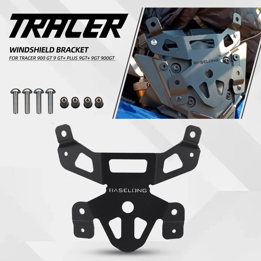 Tracer 9 /GT Windshield Windscreen Extended Bracket For YAMAHA Tracer 900 GT 9 GT+ Plus 9GT+ 9GT 900GT Wind Screen Riser Holder