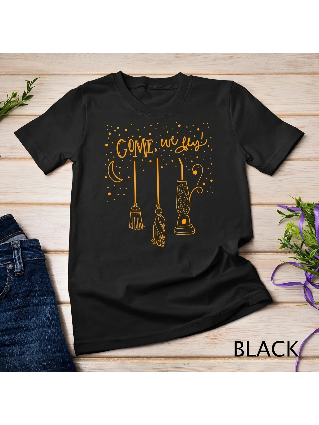 

Hocus Pocus Witch T-Shirt - Come We Fly Halloween Graphic