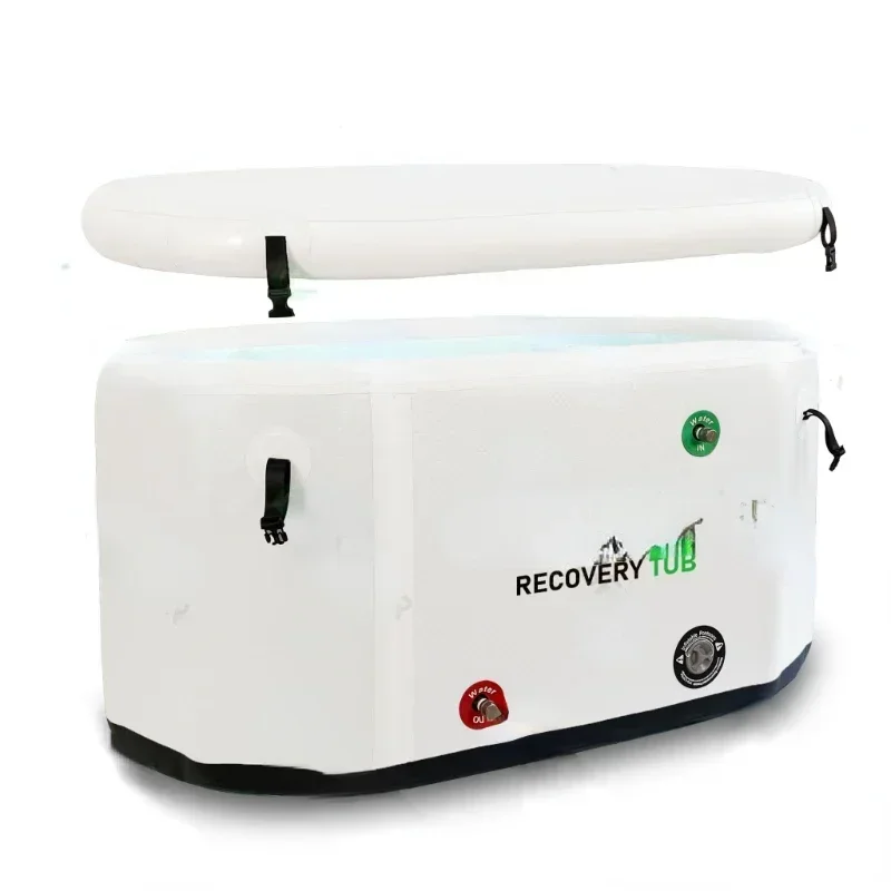 

collapsable cold and hot plunge bathtub ice bath flexible barrel pool spa tub