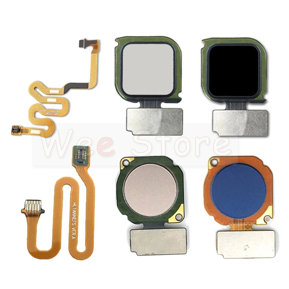 AiinAnt Back Home Button Key Connection Touch ID Fingerprint Sensor Flex Cable For Huawei P10 P20 P30 Lite Phone Parts