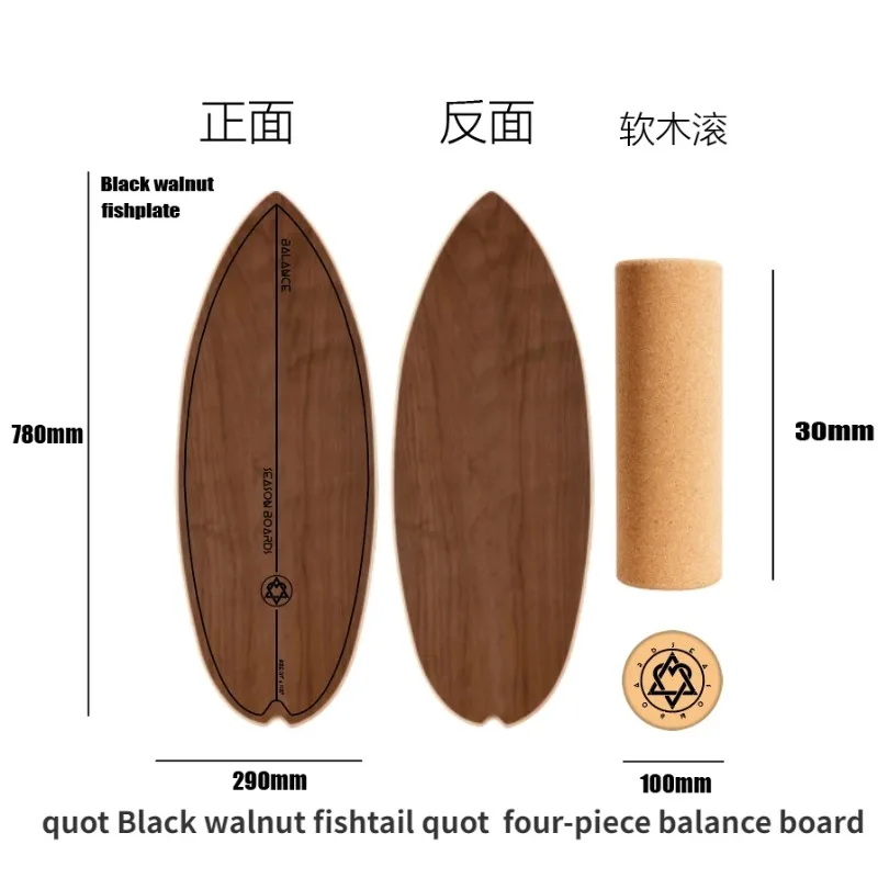 

Balance Board Skateboarding Skiing Surfing Land Rush Core Training Balance Home Sports Board