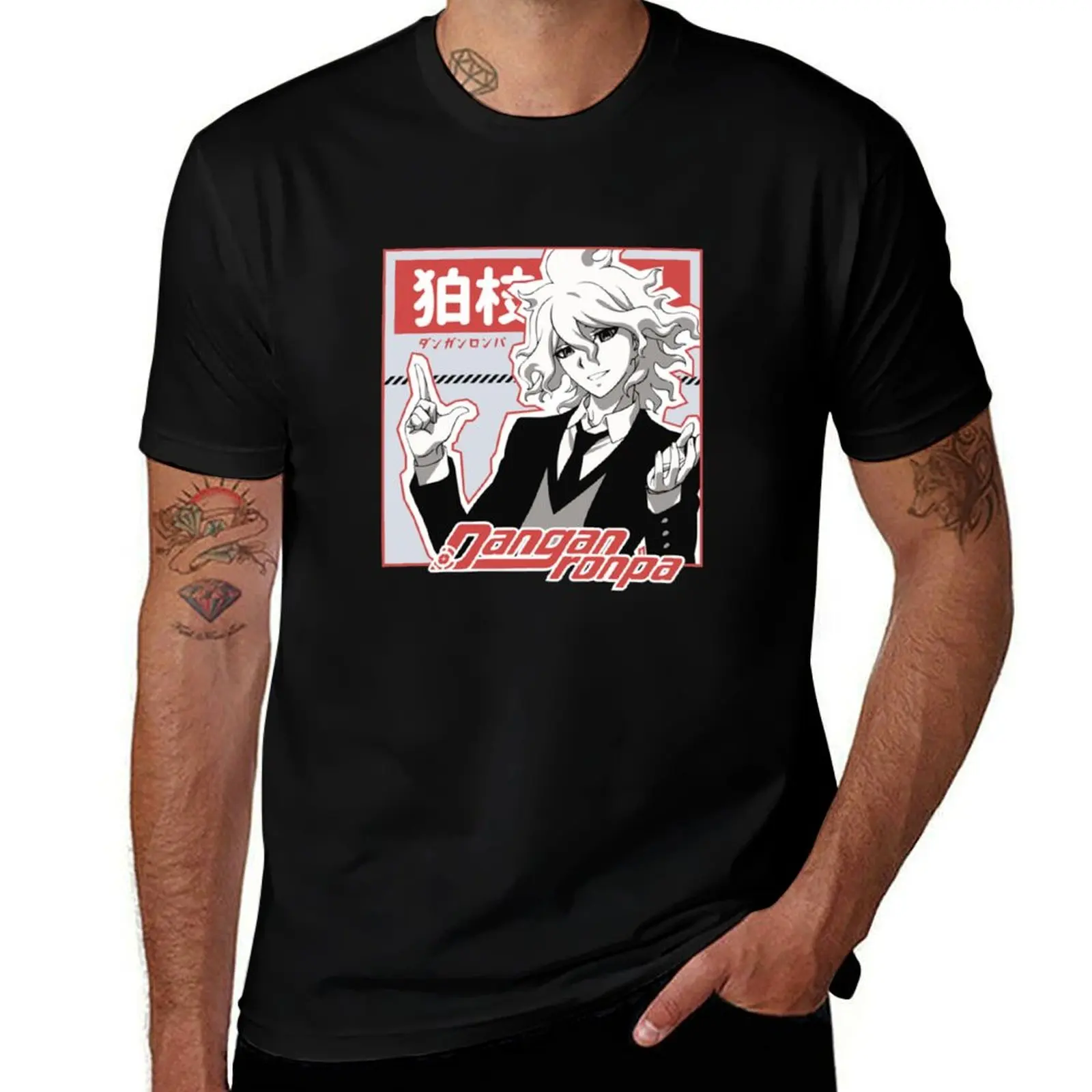 

danganr0npa Nagito Komaeda Anime danganr0npa - T-Shirt for a boy quick-drying summer shirt anime tshirt t shirts for men cotton