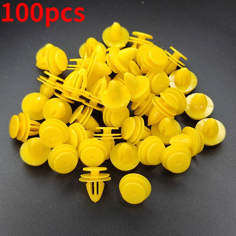 100pcs Car Door Trim Panel Clips For Volvo S40 S60 S80 Xc90 C30 C70 V40 V50 V60 Cross Country V70 Xc60 Xc70 Auto Accessories