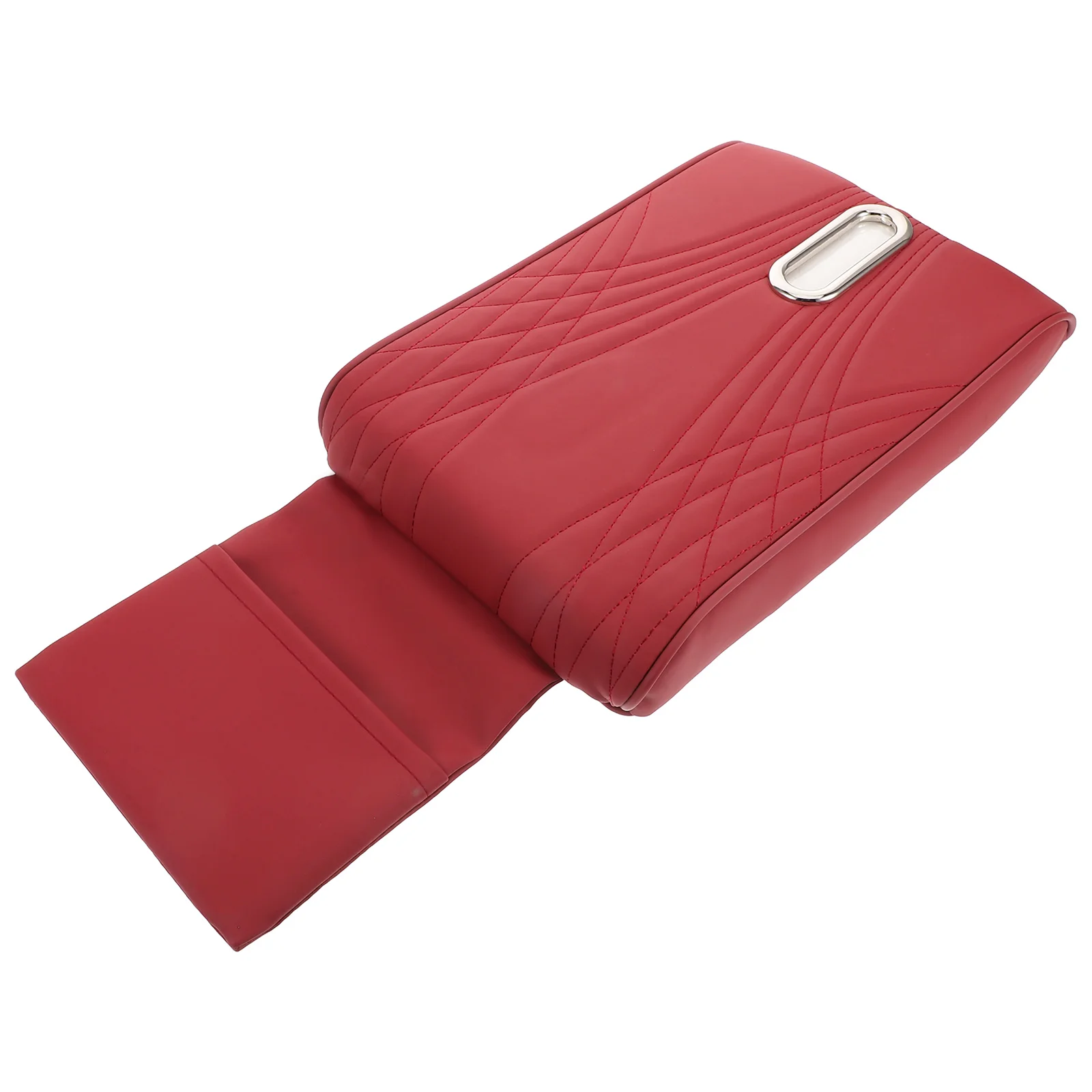 

Multifunctional Car Armrest Cover Organizer Tissue Box Storage Universal Waterproof Pu Console Cushion Seat Box