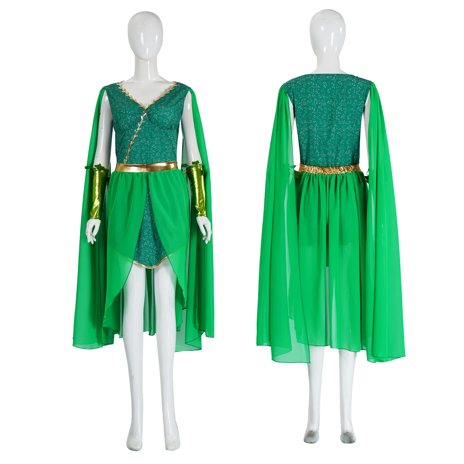 Película adulto Dr. Green Plant Lady hiedra venenosa villano disfraz de Cosplay falda superior traje de mujer Halloween carnaval disfraz traje