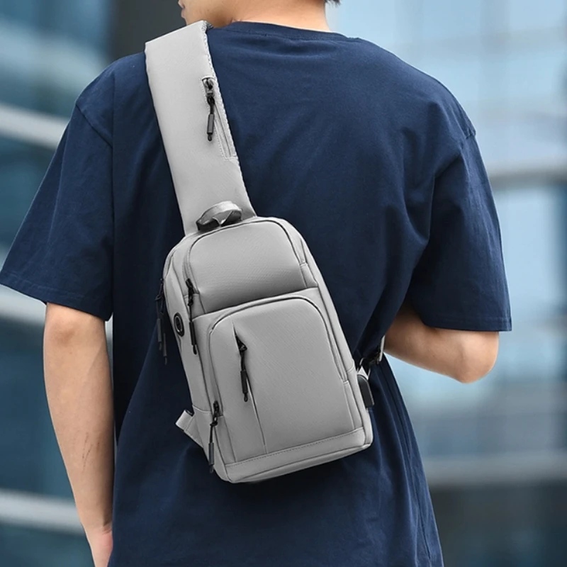 

Мужская нагрудная сумка для альпинизма, треккинга, спортивный велосипедный мотоциклетный слинг, сумка через плечо, большая прочная сумка через плечо для путешествий