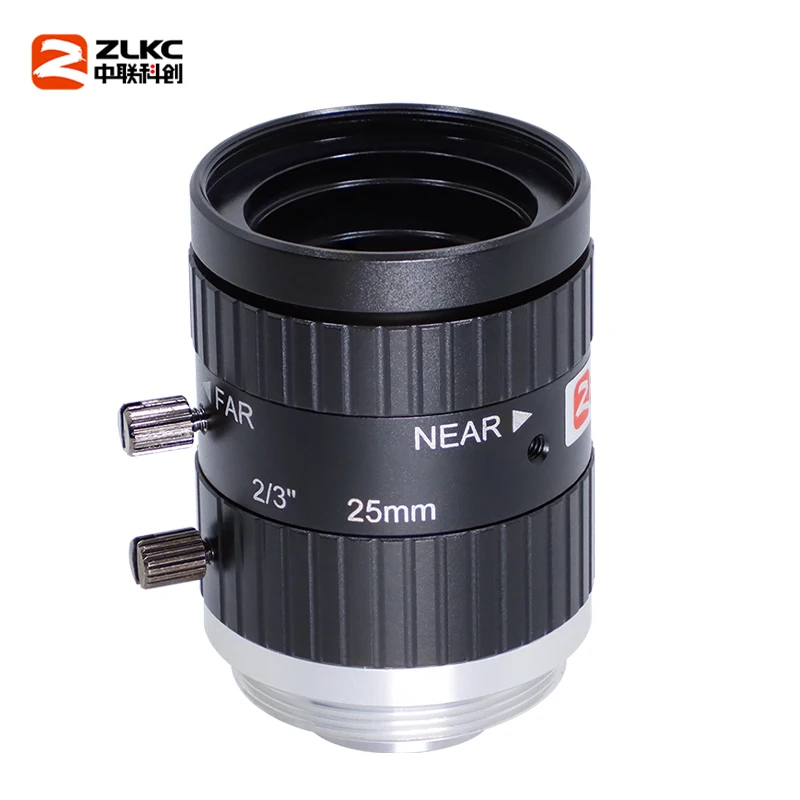 ZLKC Obiektyw CCTV z mocowaniem C 10 MP Obiektyw szerokokฤ
tny o wysokiej rozdzielczoลci 2,8 mm Obiektyw typu rybie oko 2/3 cala F2.4 Obiektyw