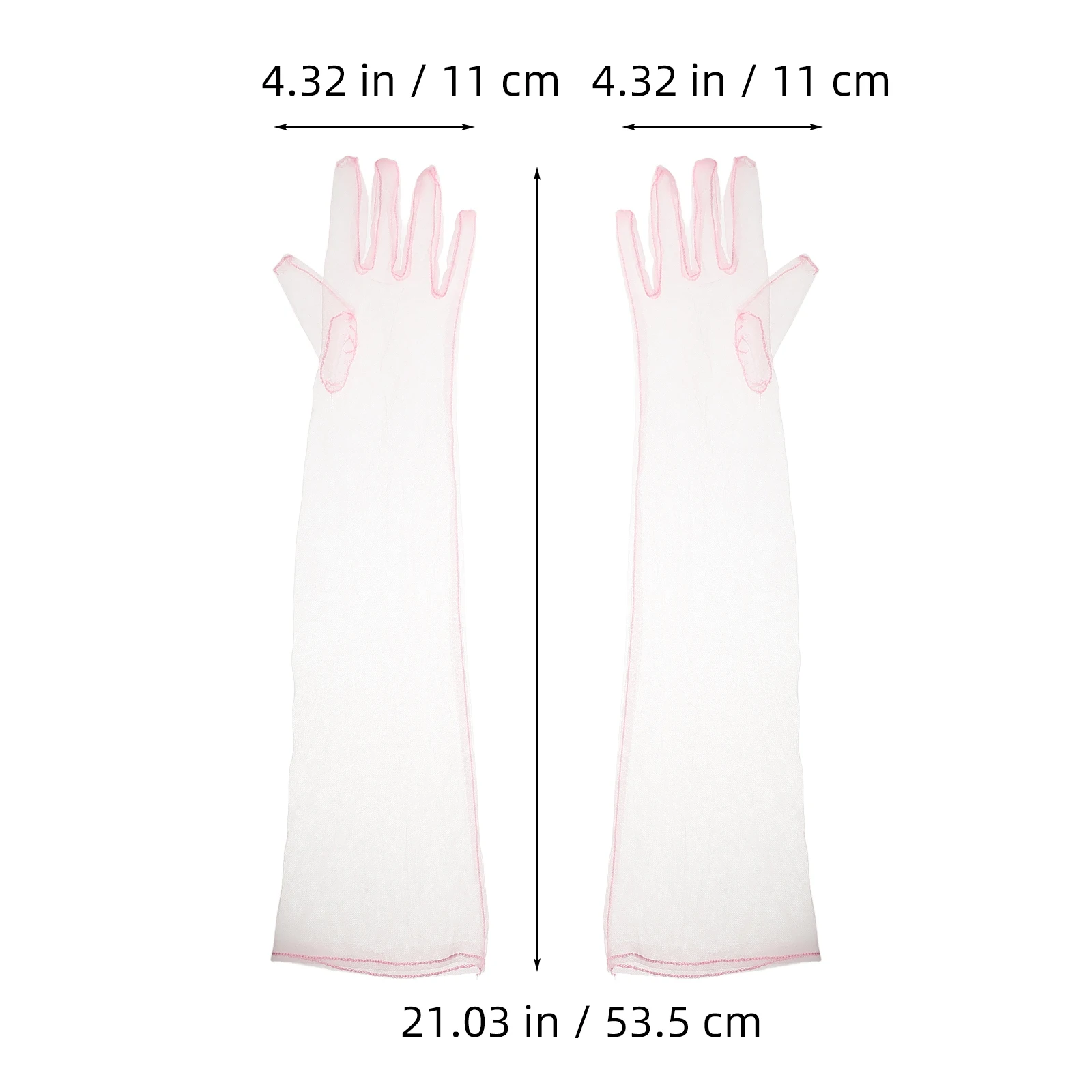 Guanti per abito da sposa Guanti da donna lunghi in pizzo trasparente senza dita Guanti da sposa per feste da sera Accessori per addio al nubilato Velo per servizio fotografico