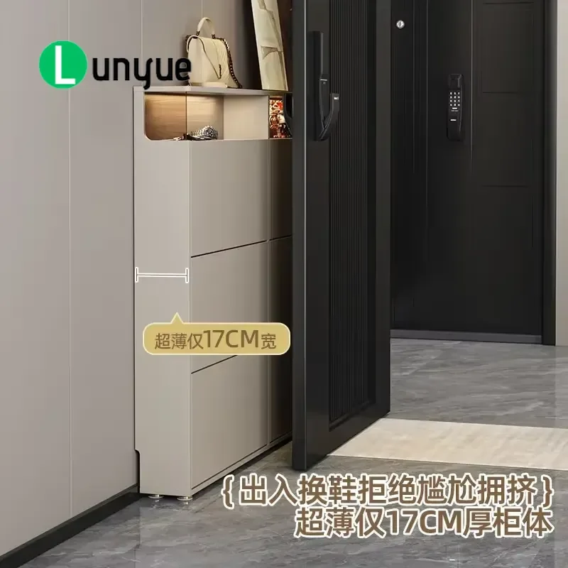 High Quality Shoe Cabinet Reinforced Frame Durable Build Smooth Surface Space Saving Easy to Use for Entryway Hallway Bedroom