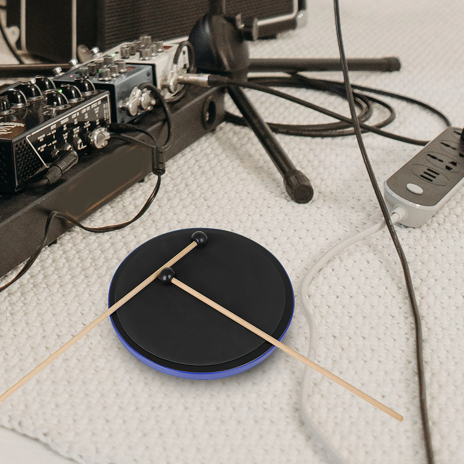 

1Pair Rubber Head Tongue Drum Mallets Professional Marimba Sticks Durable Musical Percussion Mallets for Tongue Drum Xylophone