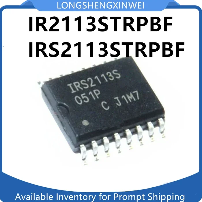 1PCS IRS2113STRPBF IR2113S IRS2113S  New SMT SOP16 High and Low Driver Chip in Stock