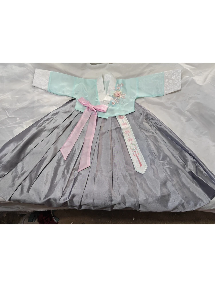 

Женский традиционный корейский костюм с пышной юбкой, улучшенная версия, для путешествий и выступлений, в стиле традиционного искусства