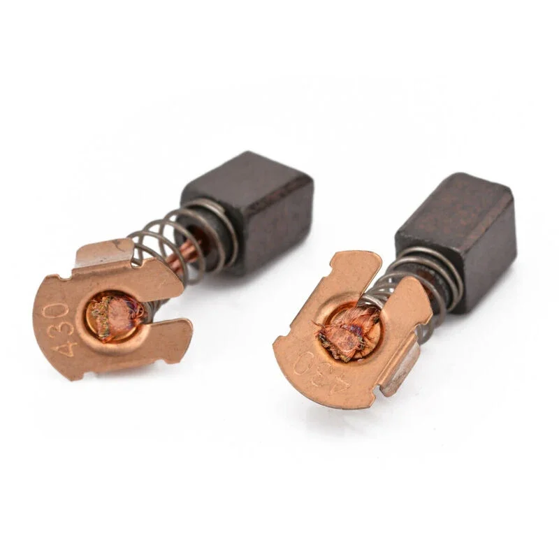 1 Pair Carbon Brush+ Cap Cover For BGA450 BGA452 DGA452 GA400 BGA402 Workshop Equipment Accessories Power Tools