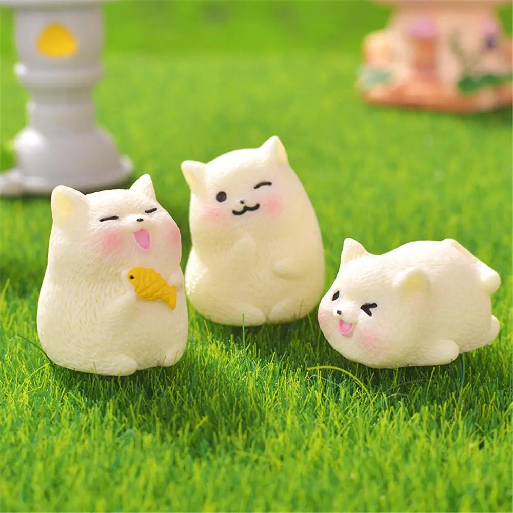 Resin Miniature Animals Fairy Garden Mini Forest Farm Animal Realistic Micro Tiny Animals Figurines