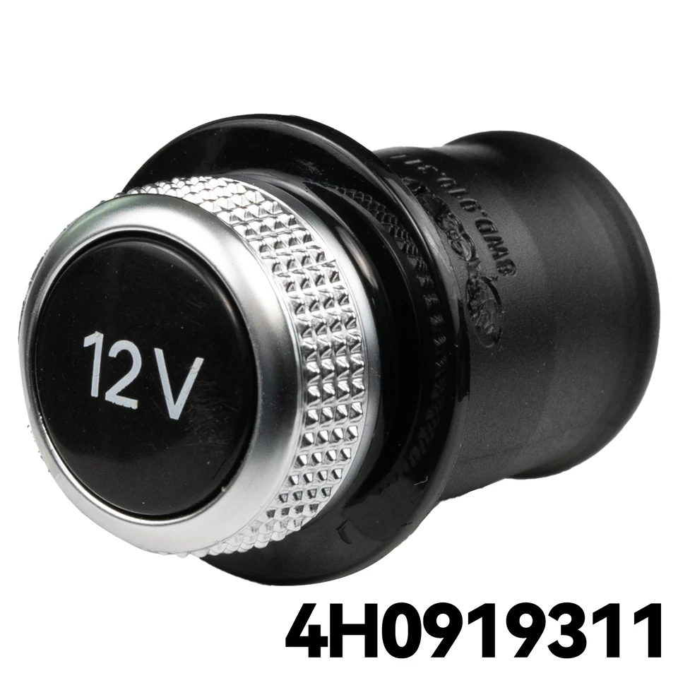 Car Auto Cigarette Lighter Dummy Cover Socket Replacement 12V For Audi A1 A3 8P A4 B6 B7 A5 A6 A7 TT Q7 Q3 4H0919311 4L0919311