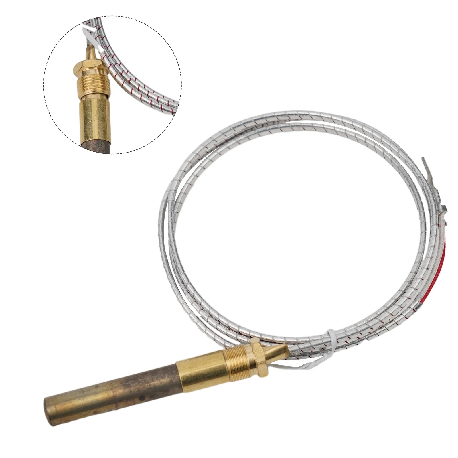 

Thermopile Replacement For Select Gas Fireplaces And Fryers With 2 Wire Forked Terminal And 900mm Connection Leads