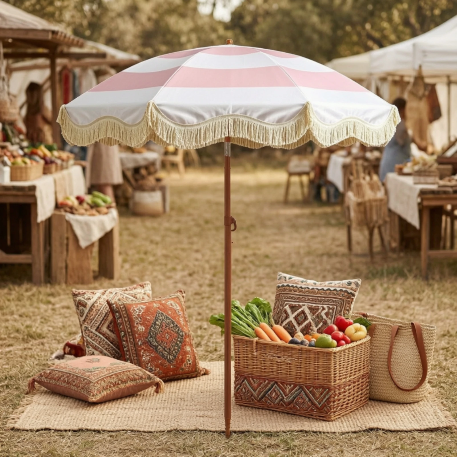 Saçaklı Güneşlik Retro Saçaklı - Outdoor Furniture Umbrella incelemesi ve fiyatı
