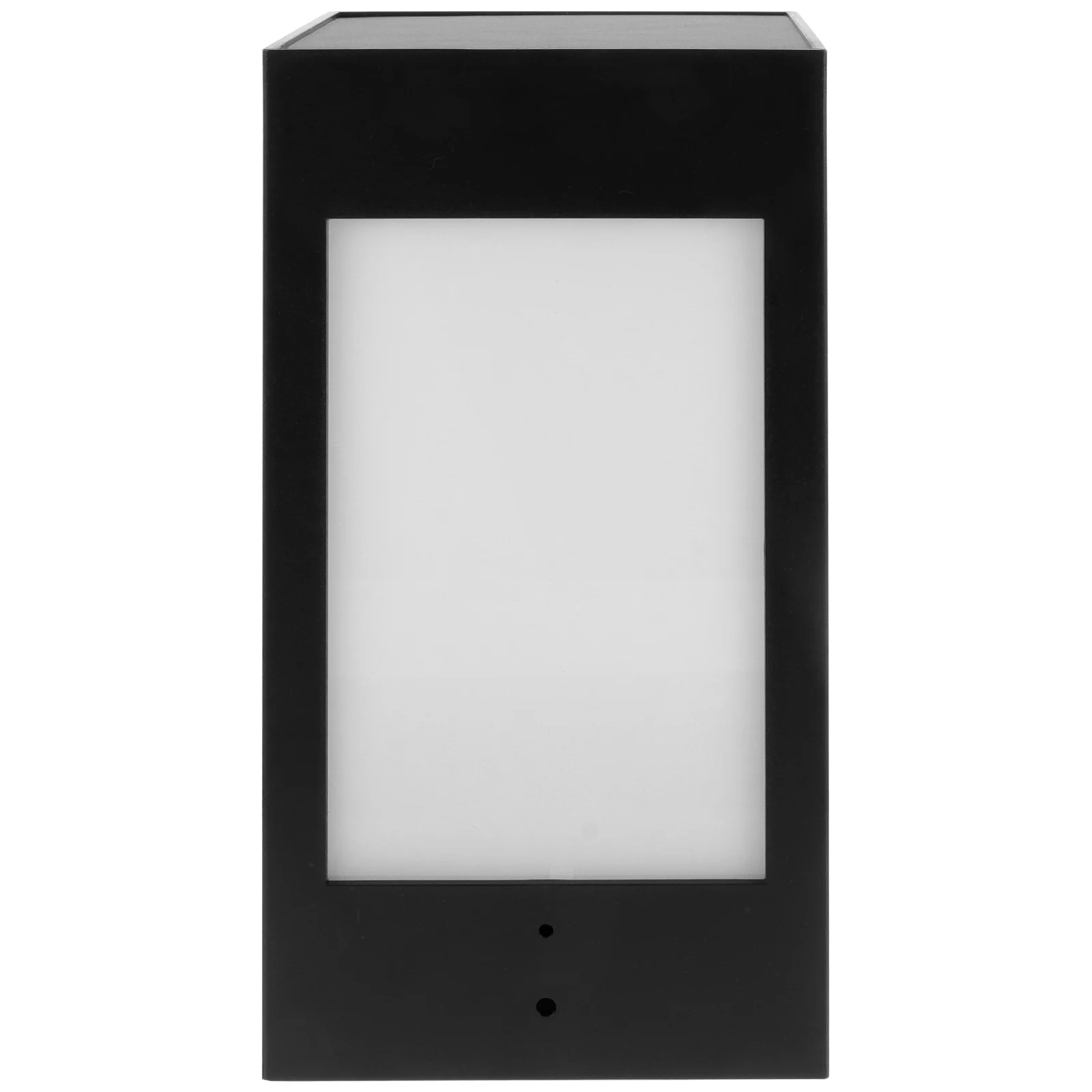 

Solar Pillar Light Outdoor Black Wireless Solar Energy Post Lamp for Garden Yard Fence Courtyard Decor Waterproof ABS Material