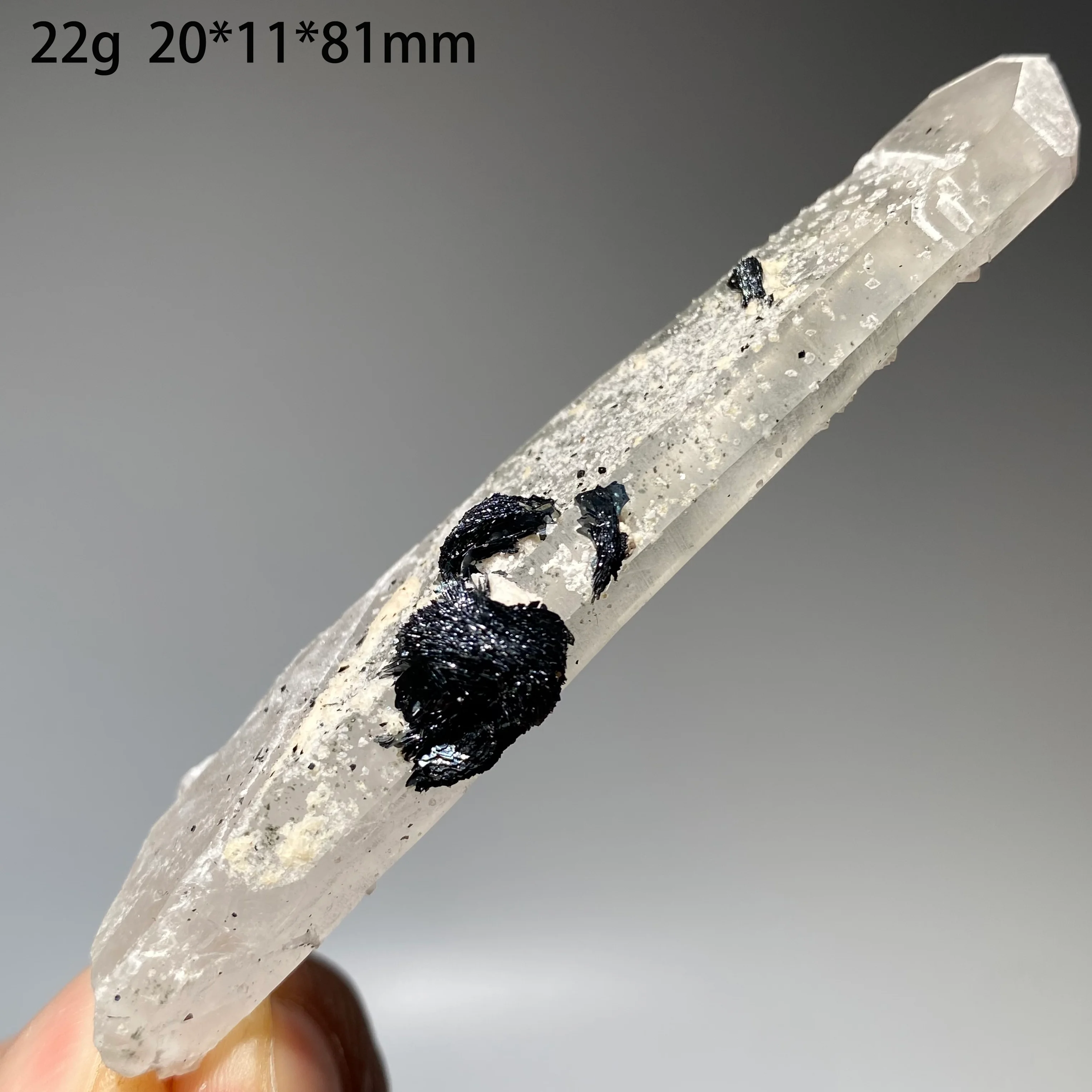 Natural Mirror Iron Ore Specimen Transparent Original Stone for Teaching Meditation Home Decoration