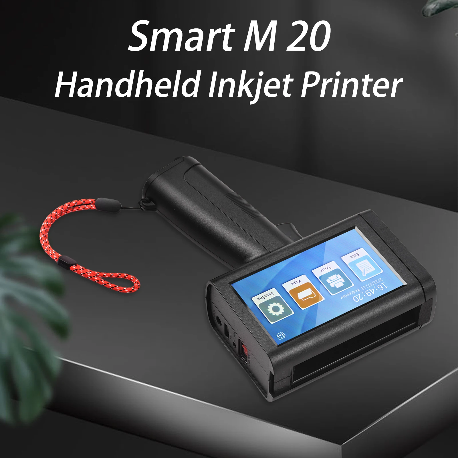 Mobile Inkjet Printer 4.3 Inch HD LED Touch Screen Handheld Inkjet Printer 4 Core CUP Portable Mobile Inkjet Printer 600DPI