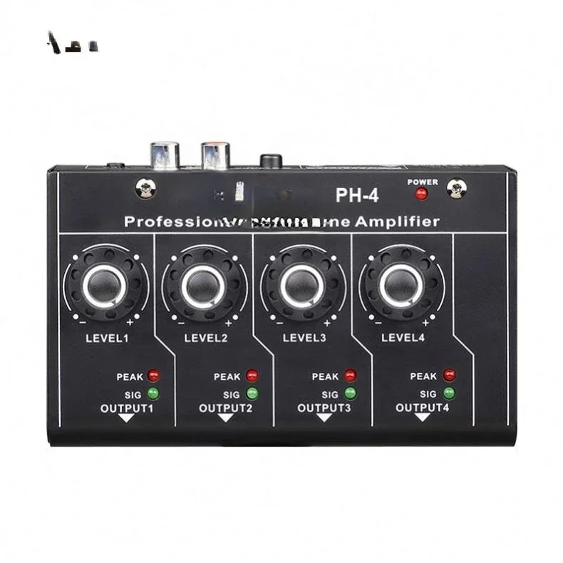 

Professional Output Sound Stereo Portable 4-Ways Monitoring Headphone power amplifier module board