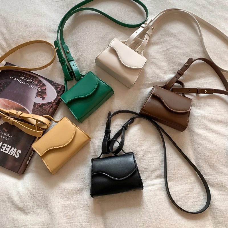 Kobiety w stylu Vintage torby na jedno ramię zimowe damskie klapy Mini Bolsos moda damska Crossbody torby luksusowe skórzane torebki od projektantów