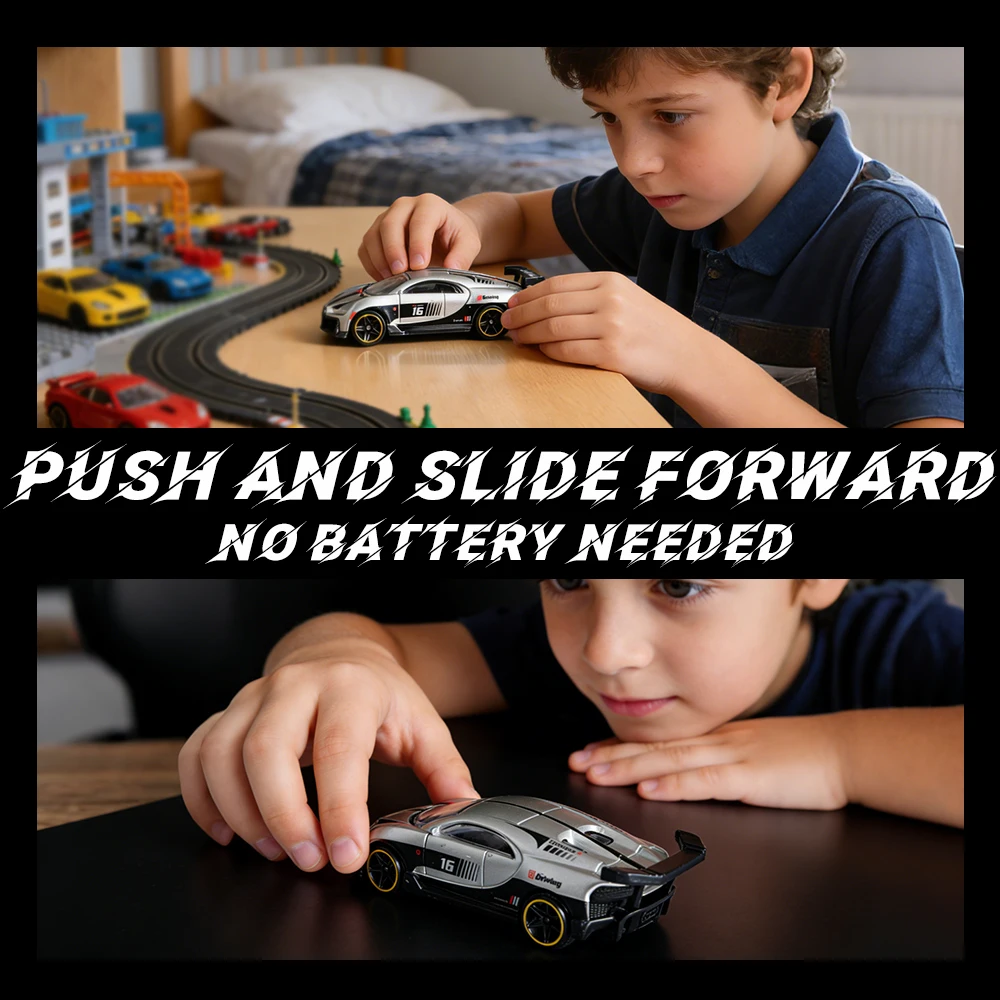 โมเดลไดแคสต์ Vision GT, ของเล่นรถอัลลอยด์สะสม, ของตกแต่งรถแข่งสเกล 1/64, ของตกแต่งบ้าน, ของขวัญสำหรับเด็กผู้ชายอายุ 3 ปีขึ้นไป