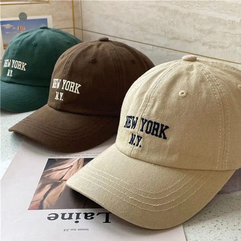 

Baseball Caps Nostalgia Embroidered Women's Leisure Peaked Adjustable Sports Cap